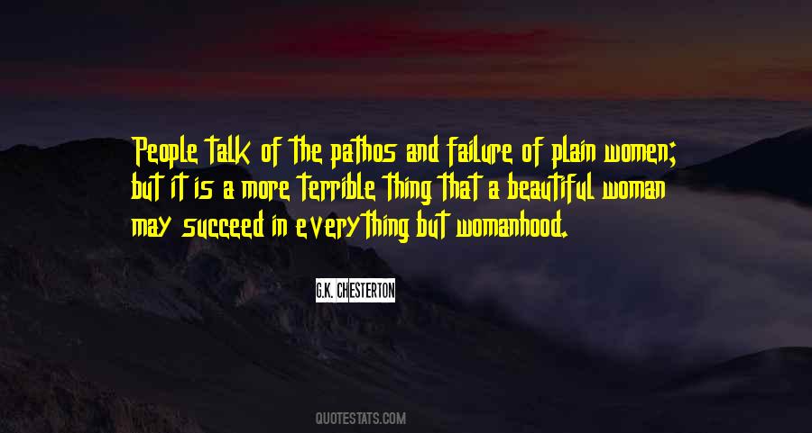Plain Women Quotes #1537945