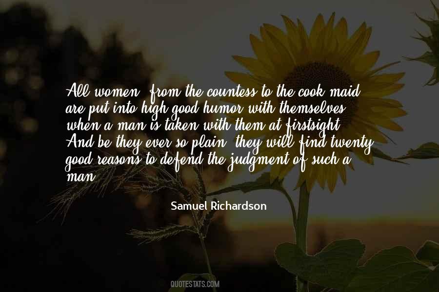 Plain Women Quotes #1810116