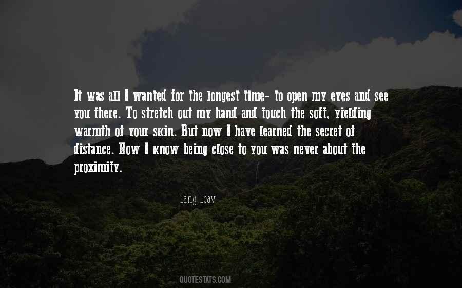 Close Your Eyes And See Quotes #1851899
