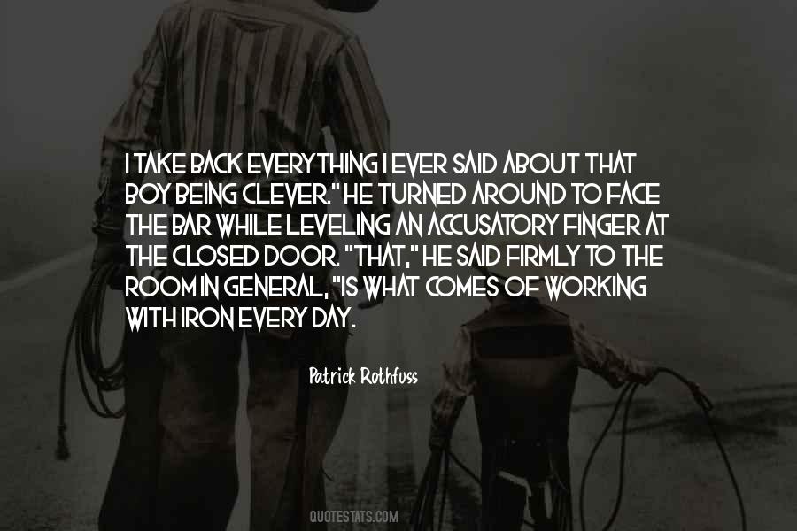 Closed Door Quotes #1331117