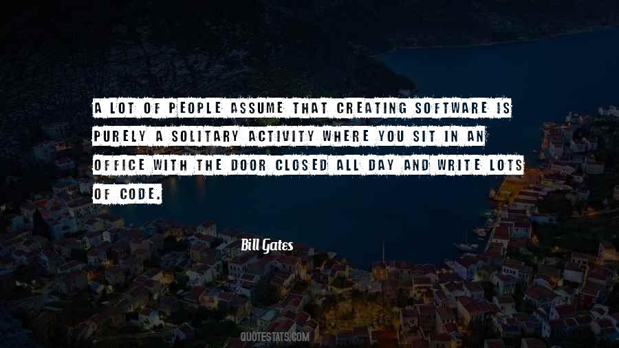 Closed Door Quotes #14709