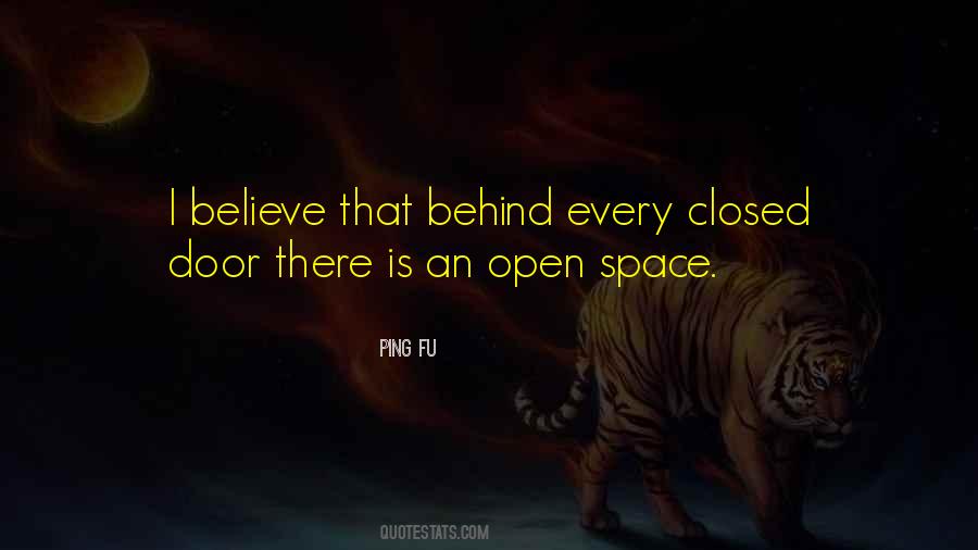 Closed Door Quotes #1829874