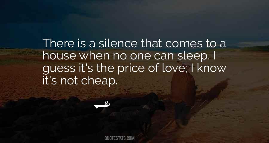 Quotes About The Price Of Love #74031