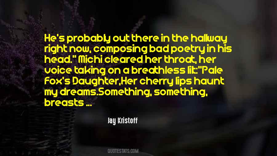 Dreams In Poetry Quotes #1100671