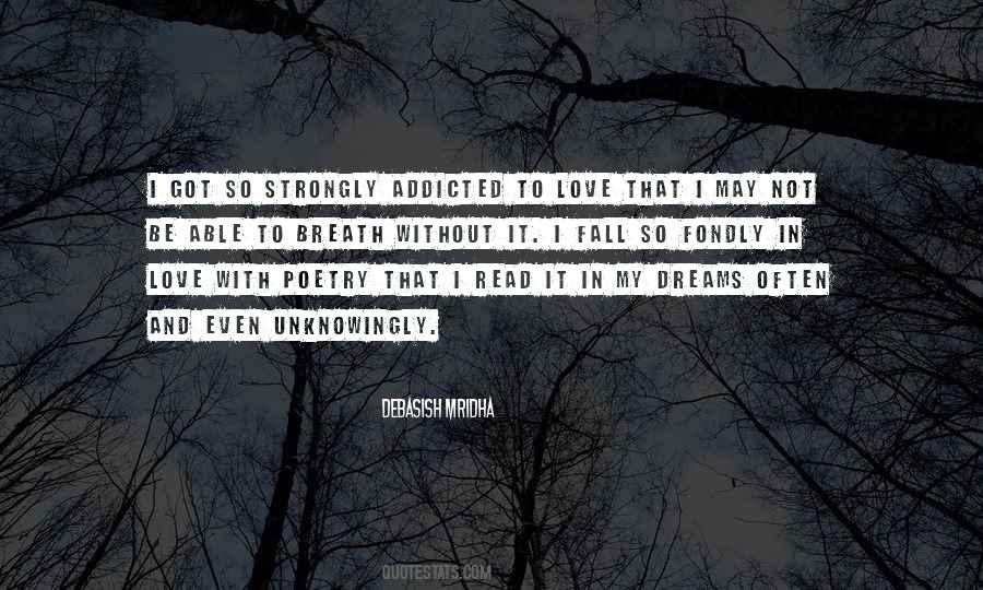 Dreams In Poetry Quotes #1742328
