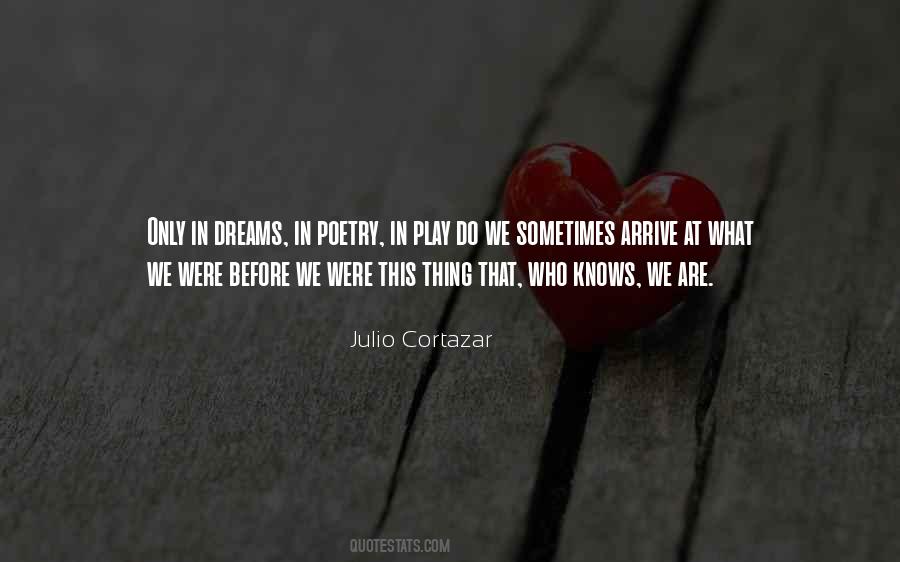 Dreams In Poetry Quotes #750630