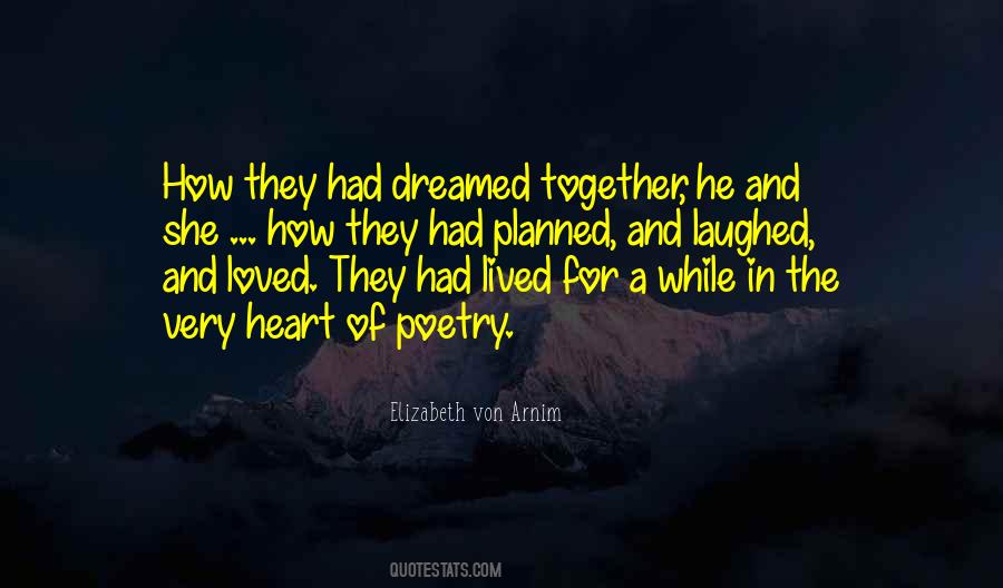 Dreams In Poetry Quotes #752761