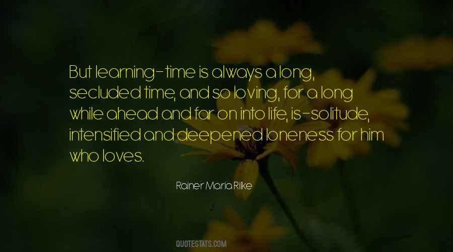 Time And Learning Quotes #364727