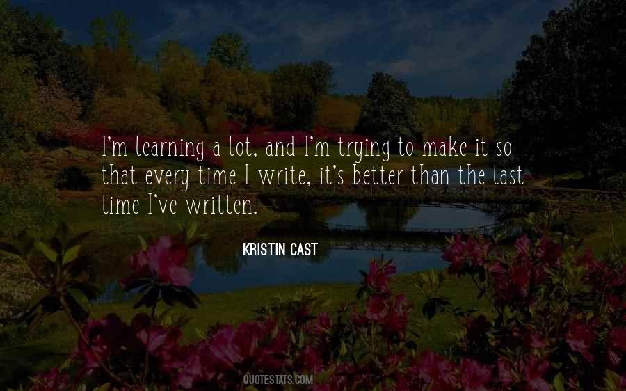 Time And Learning Quotes #75930