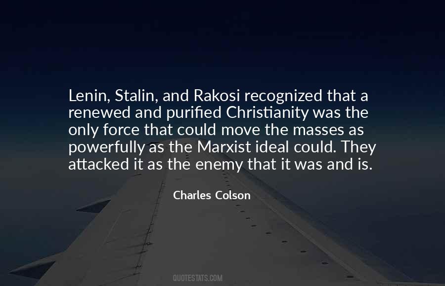 Quotes About Lenin Stalin #96626