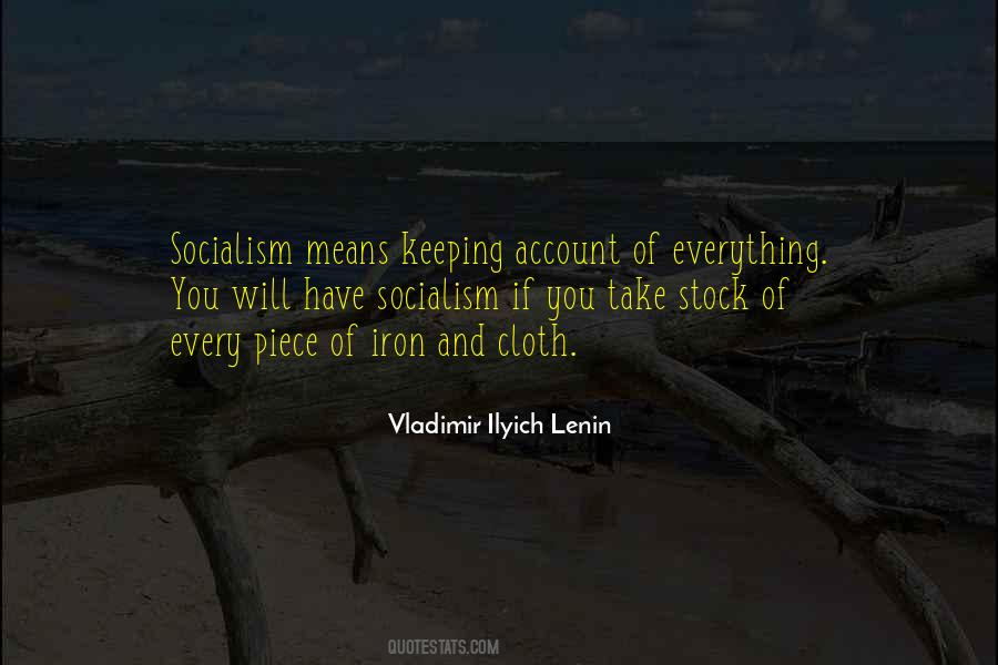 Quotes About Lenin Socialism #1460316