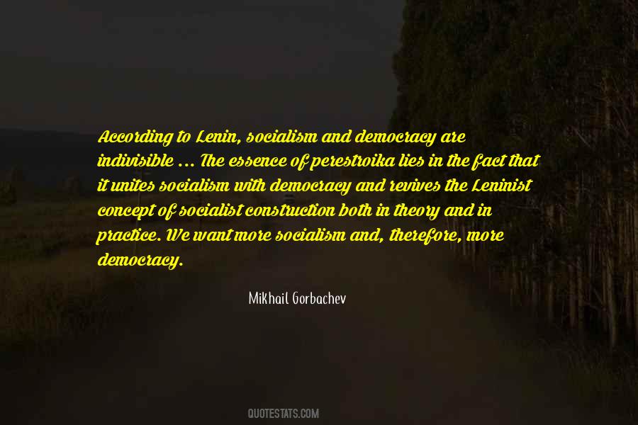 Quotes About Lenin Socialism #529932