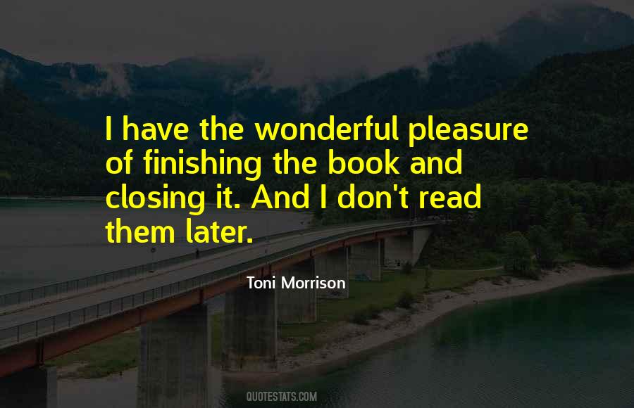 Closing A Book Quotes #513079