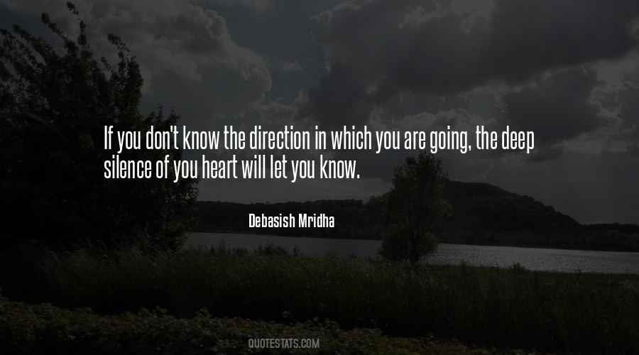 Silence Of Your Heart Quotes #1404598