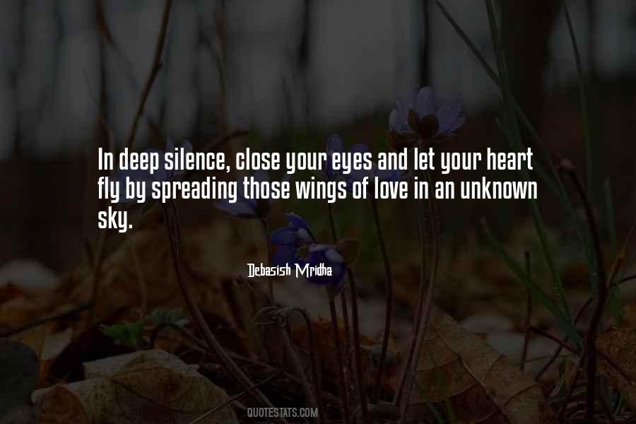 Silence Of Your Heart Quotes #1679694