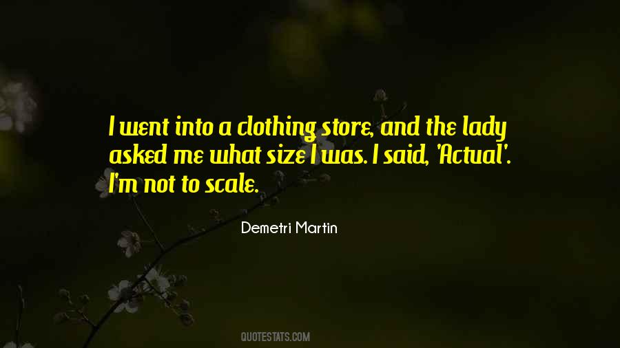 Clothing Store Quotes #227823