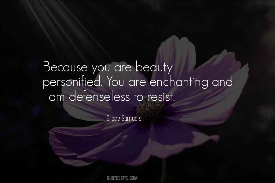 Grace Personified Quotes #1157017
