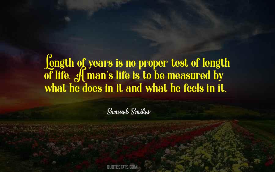 Quotes About Length Of Life #1411804