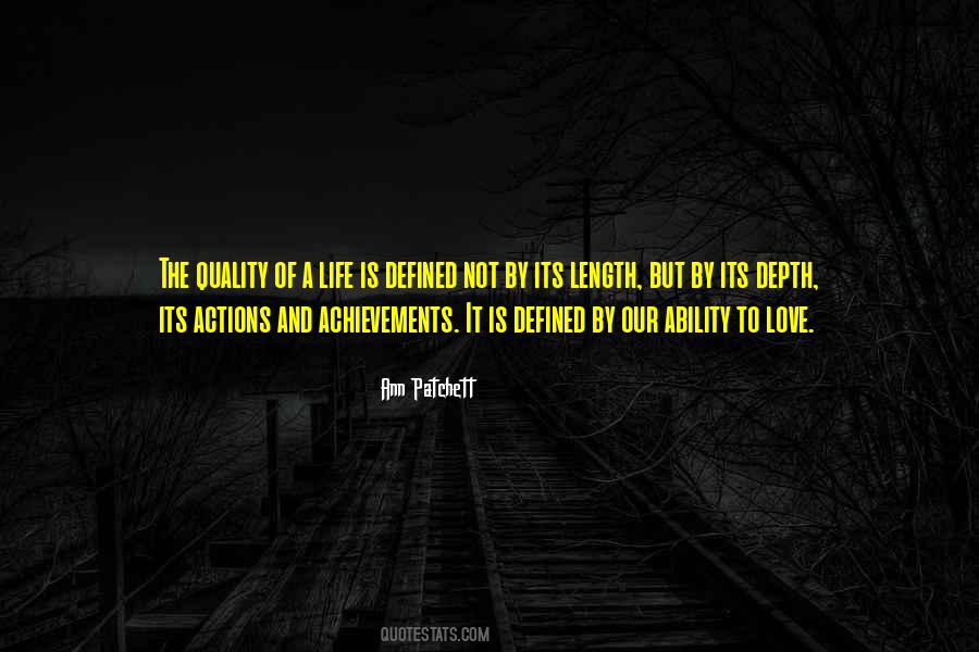 Quotes About Length Of Life #1451554