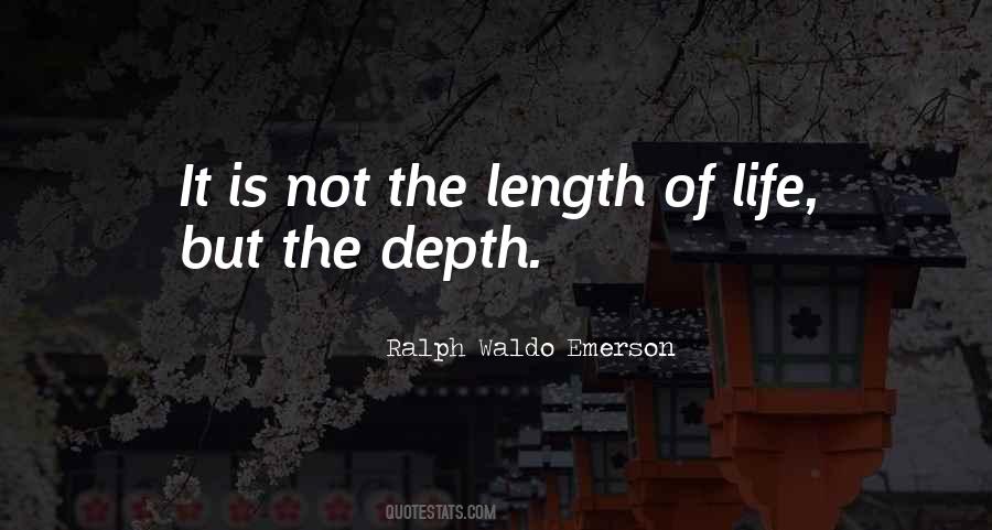 Quotes About Length Of Life #1769607