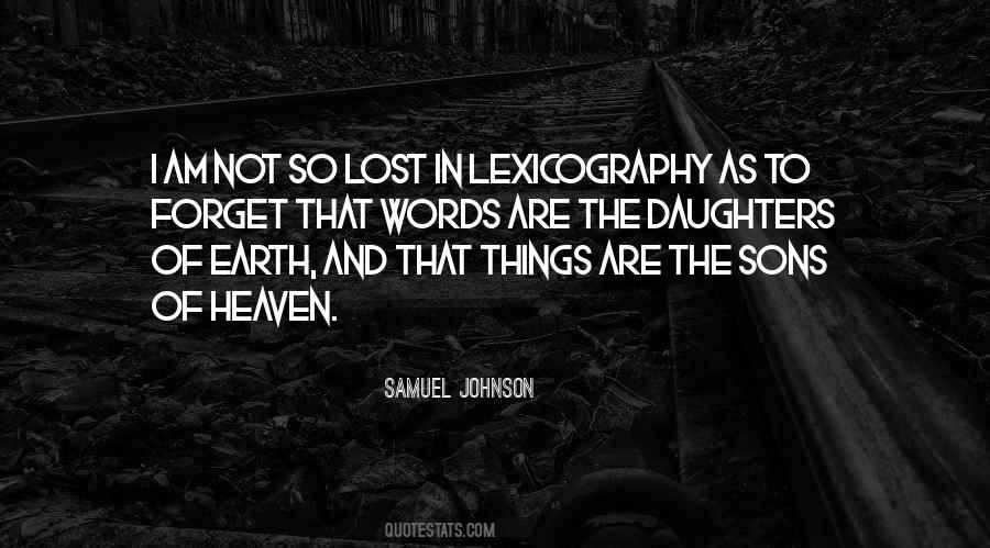 Lost In Words Quotes #681209