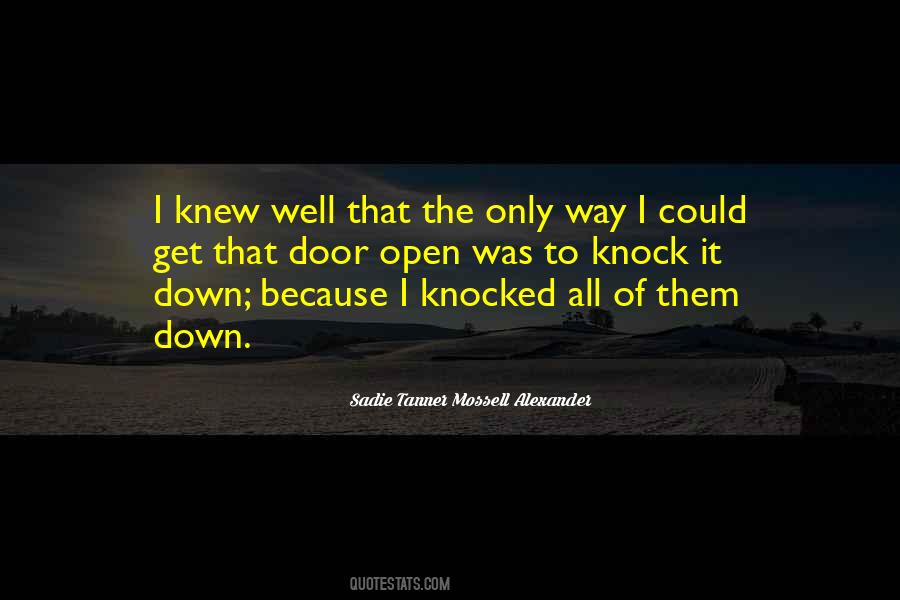 Sadie Tanner Mossell Quotes #767060