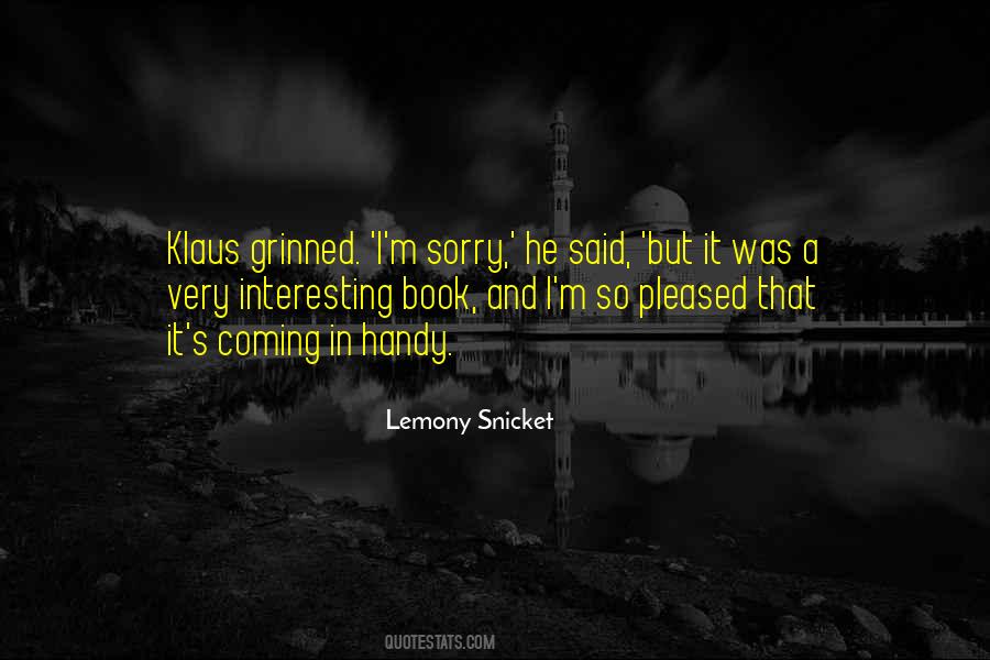 Quotes About Lemony #124643