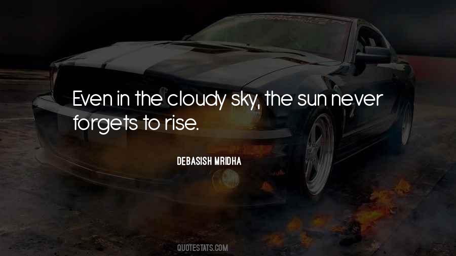 Cloudy Quotes #774520