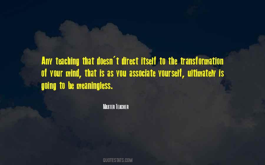Master Of Yourself Quotes #1299731