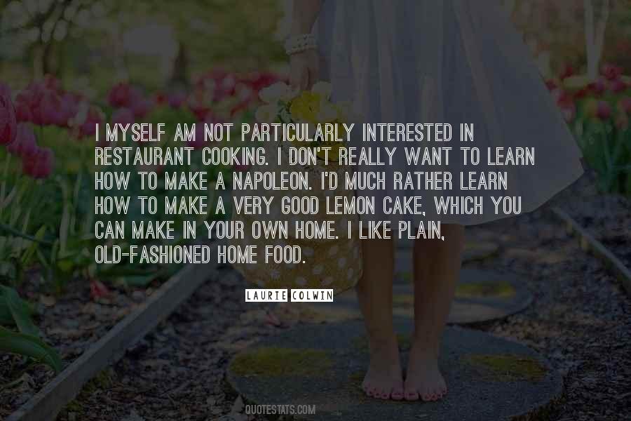 Quotes About Lemon Cake #1284842
