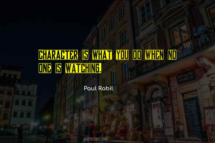 No One Watching Quotes #605576