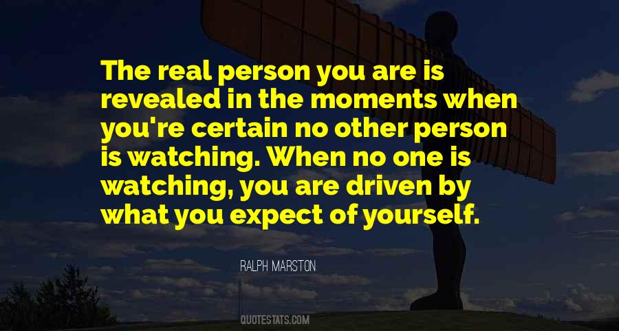 No One Watching Quotes #727544