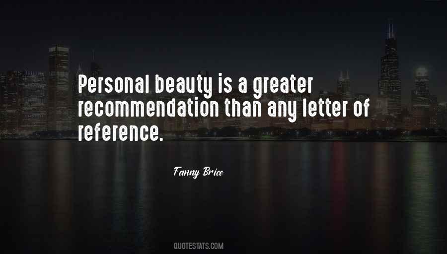 Personal Beauty Quotes #362732