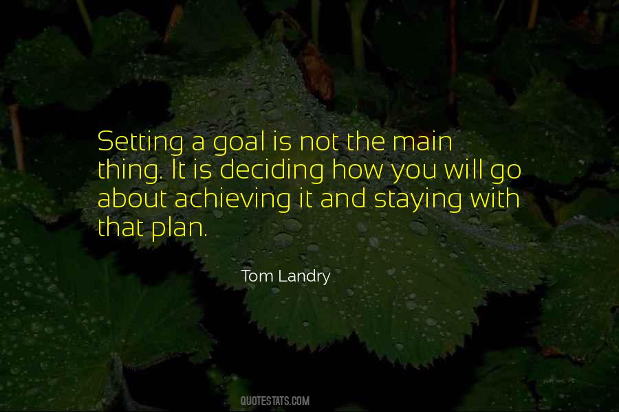 Goal Achieving Quotes #75147