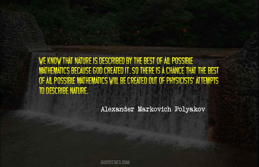 God Mathematics Quotes #1345505