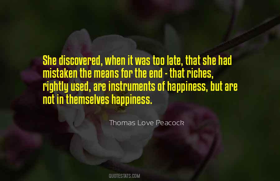 Money Not Happiness Quotes #1111442
