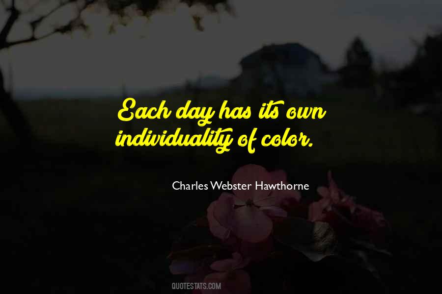 Charles Hawthorne Quotes #556703