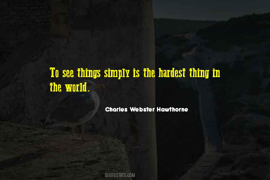 Charles Hawthorne Quotes #695569