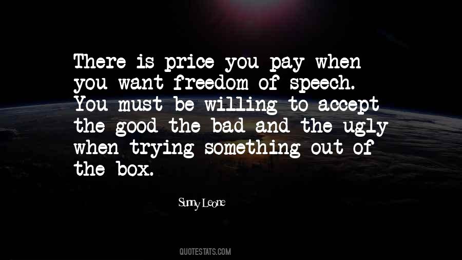 Quotes About The Price Of Freedom #1503304