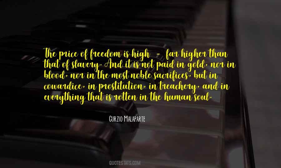 Quotes About The Price Of Freedom #663619