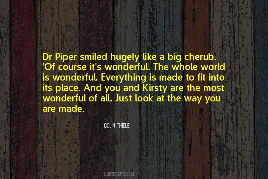 Fit Into The World Quotes #755878
