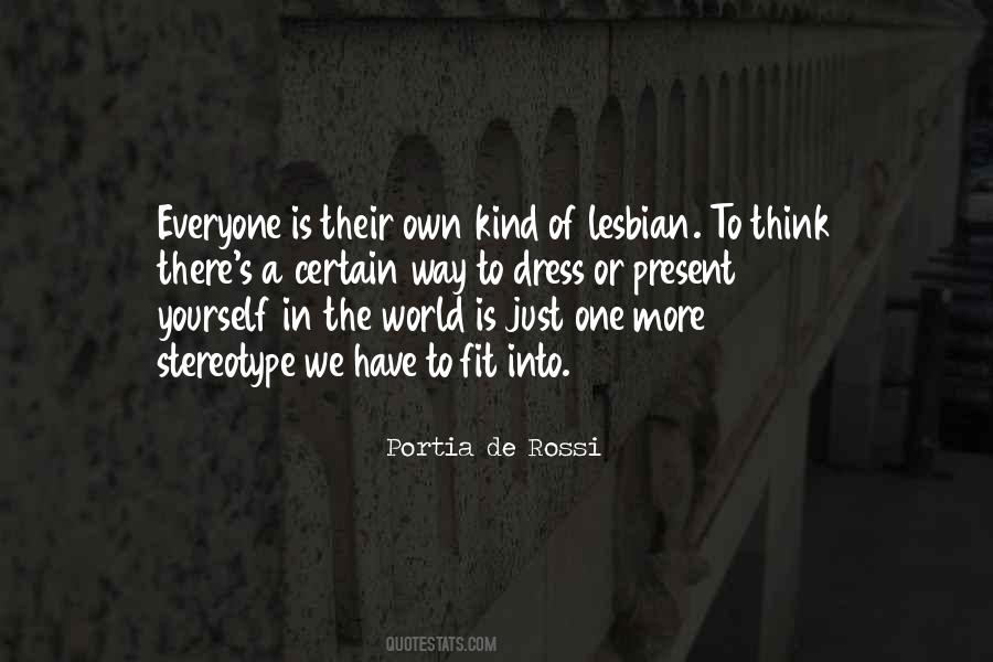 Fit Into The World Quotes #853717