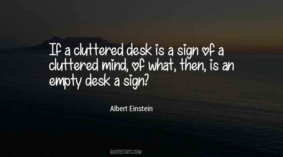Cluttered Quotes #1161122