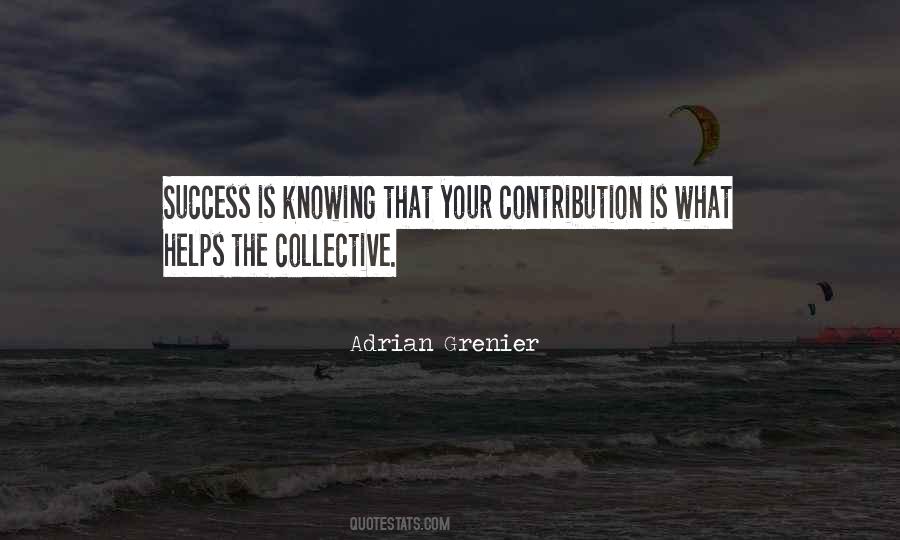 Your Contribution Quotes #940130
