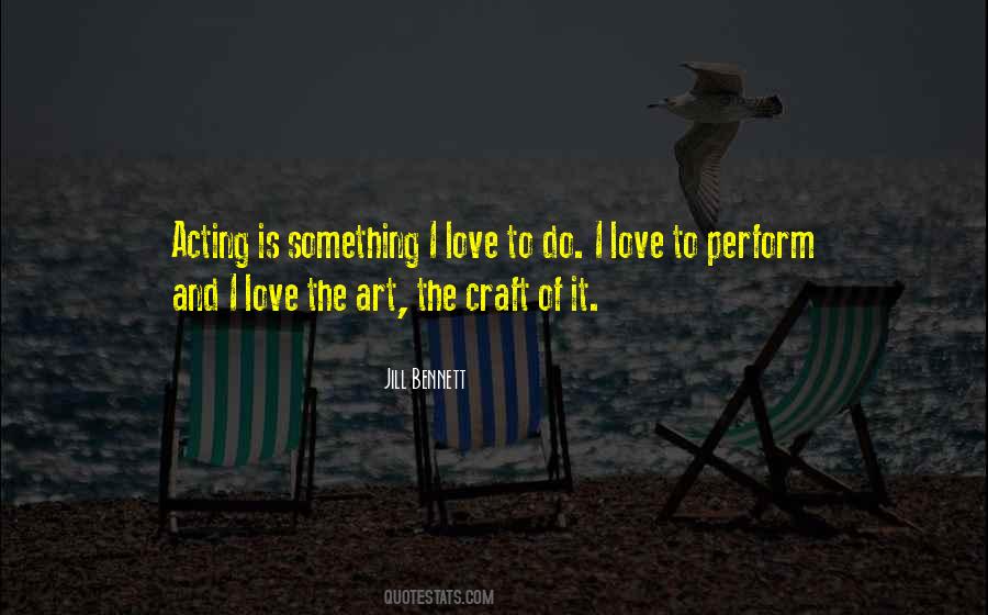 Craft Of Acting Quotes #185180