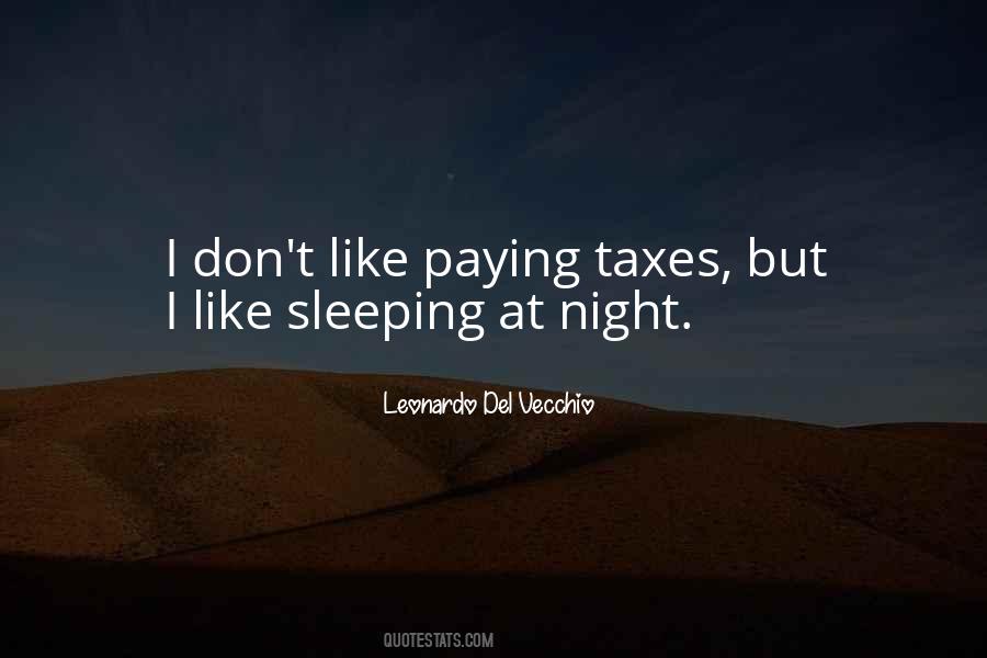 Sleeping At Night Quotes #1567003