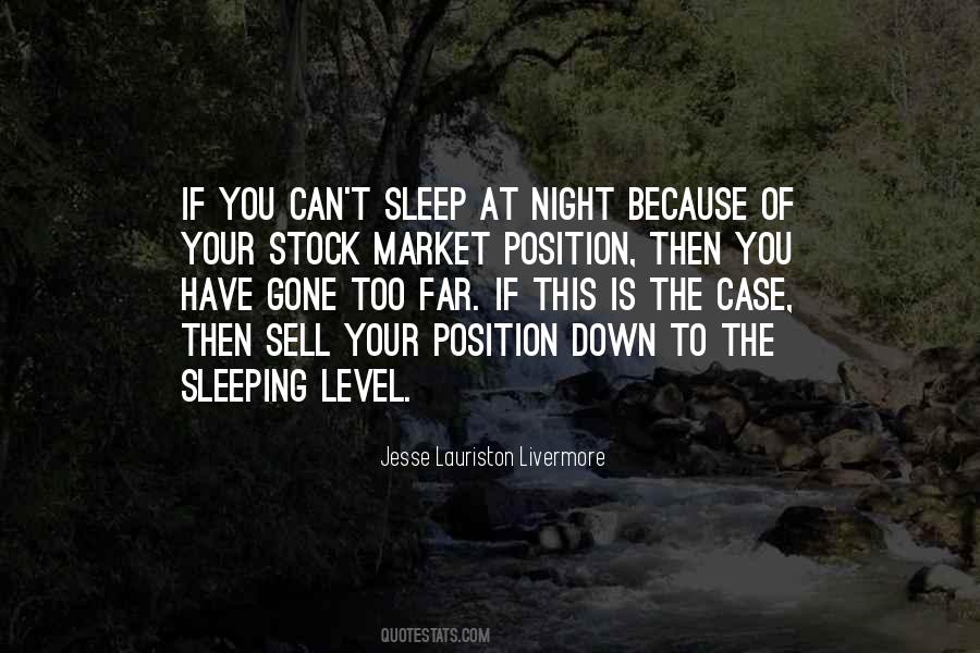 Sleeping At Night Quotes #1740677