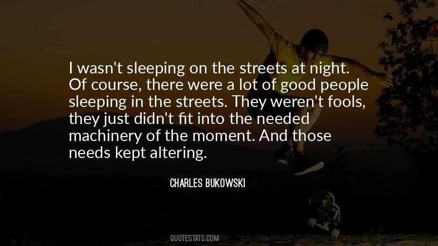Sleeping At Night Quotes #254025