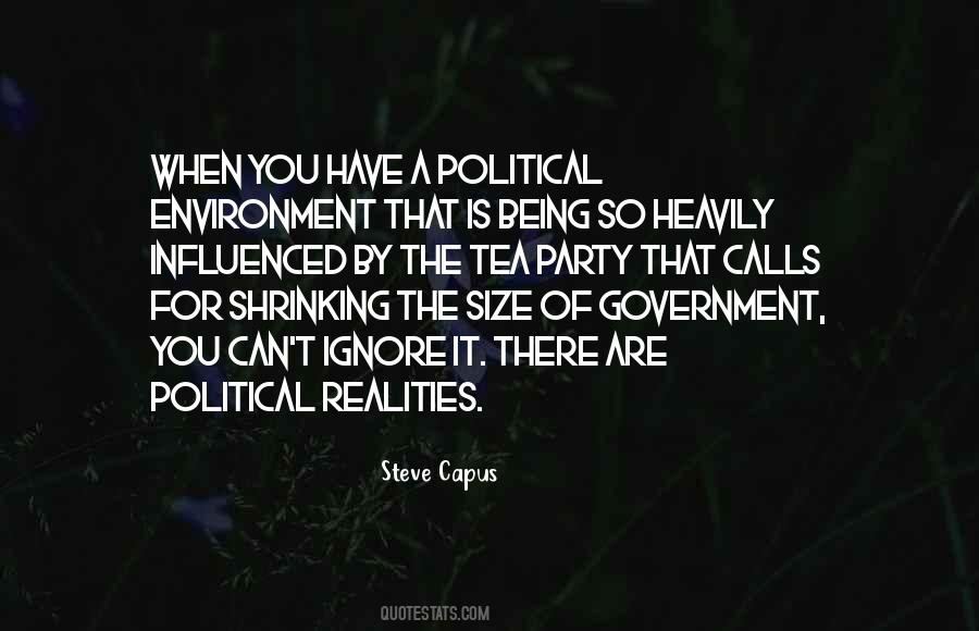 Political Environment Quotes #1305513