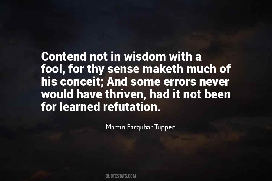 A Thing Is Never Learned Quotes #25701